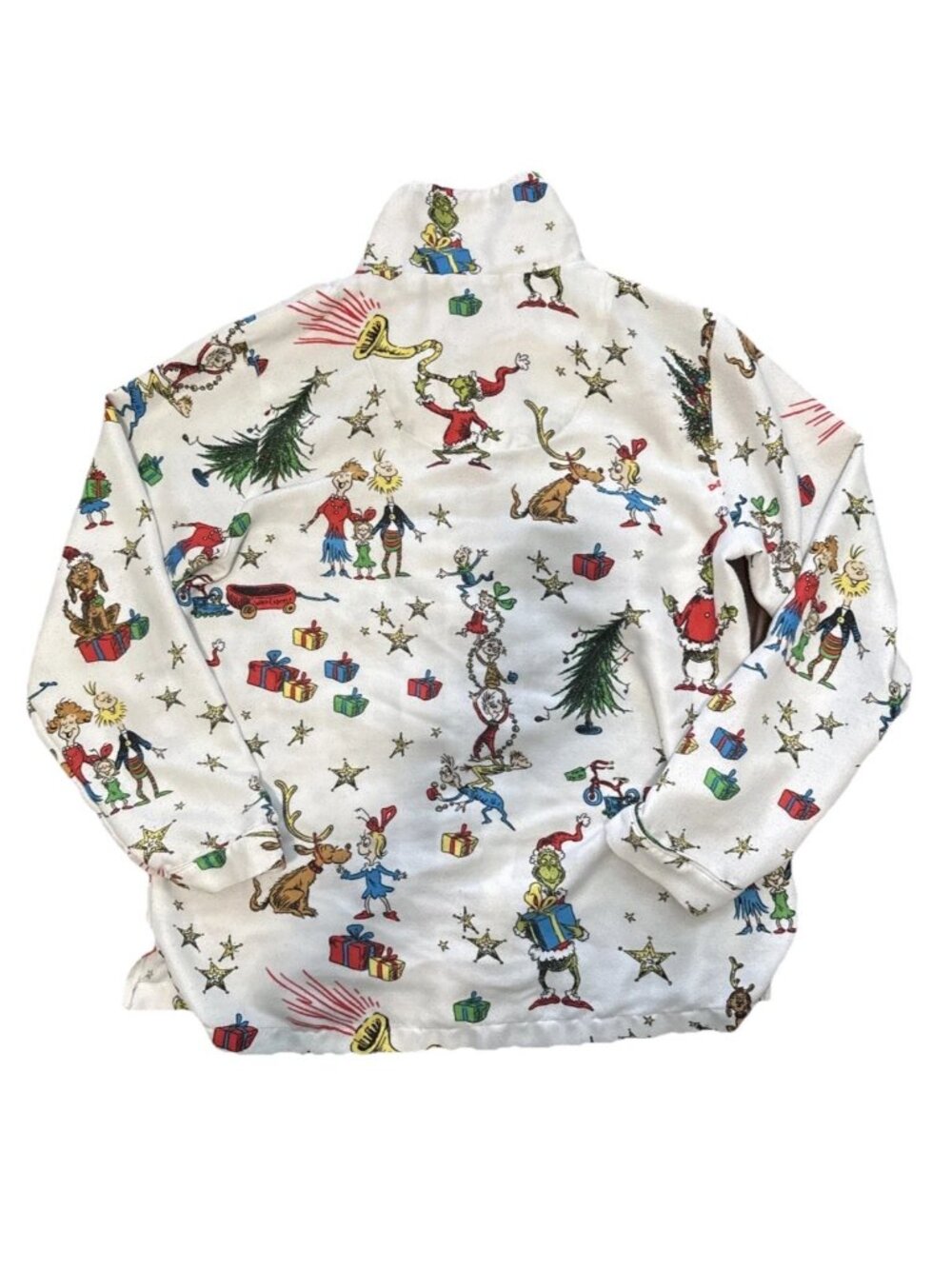 Pottery Barn Adult XS Grinch Pajamas - Picture 3 of 7